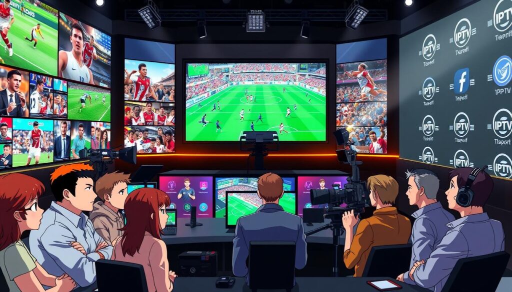 IPTV sport diffusion événements sportifs